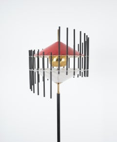 Lampada da terra Angelo Brotto per Esperia, Italia, circa 1955