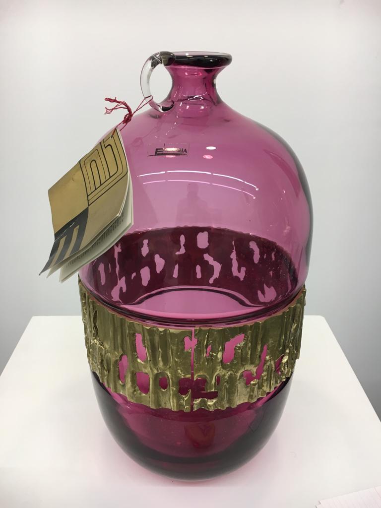 Angelo Brotto, Iside-Vase für Esperia, Italien, 1980 (Moderne der Mitte des Jahrhunderts) im Angebot