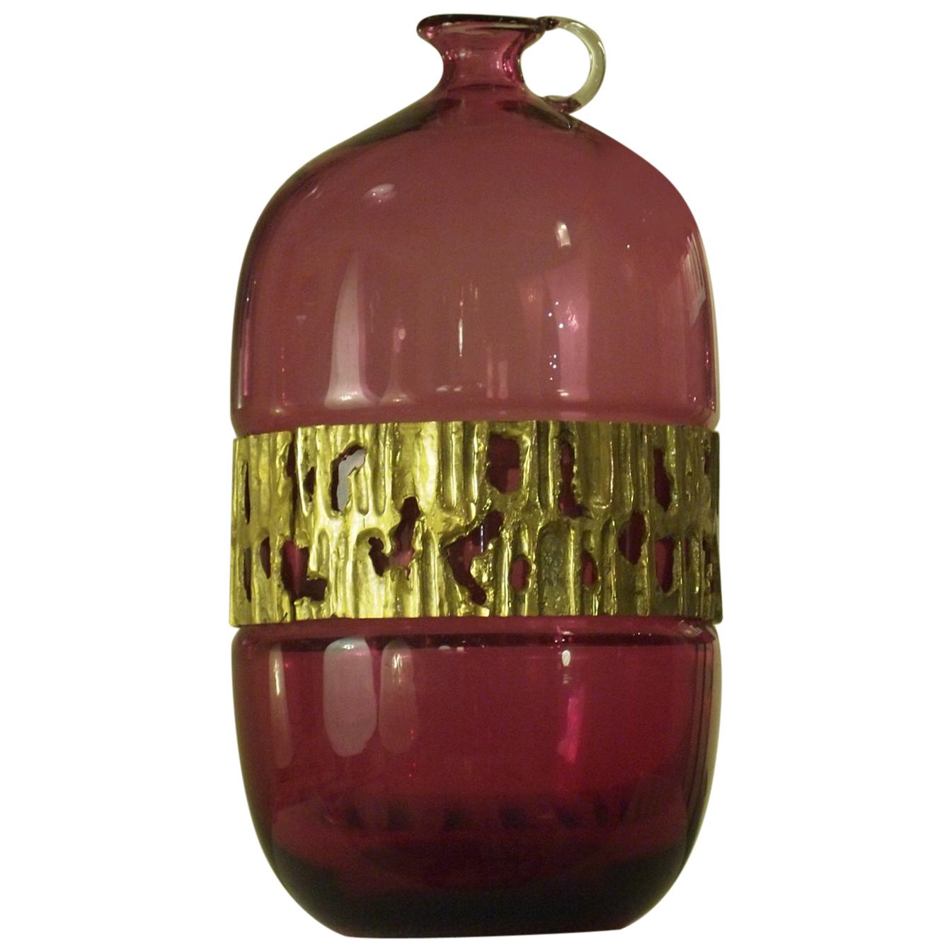 Angelo Brotto “Iside” Vase for Esperia, Italy, 1980