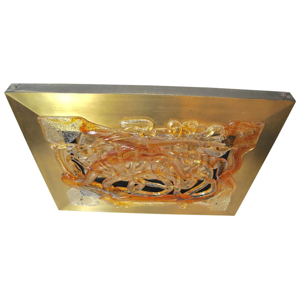 Angelo Brotto Italian Midcentury Sconce For Sale 10