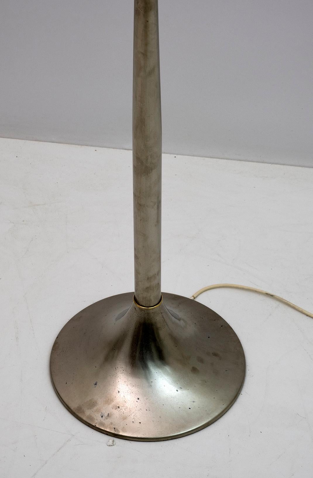 Angelo Brotto Mid-Century Italian Murano and Brass Floor Lamp for Esperia, 1960s 1