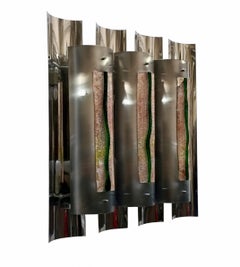 Angelo Brotto for Esperia "Quasar" Wall Lamp, Italy 1970s