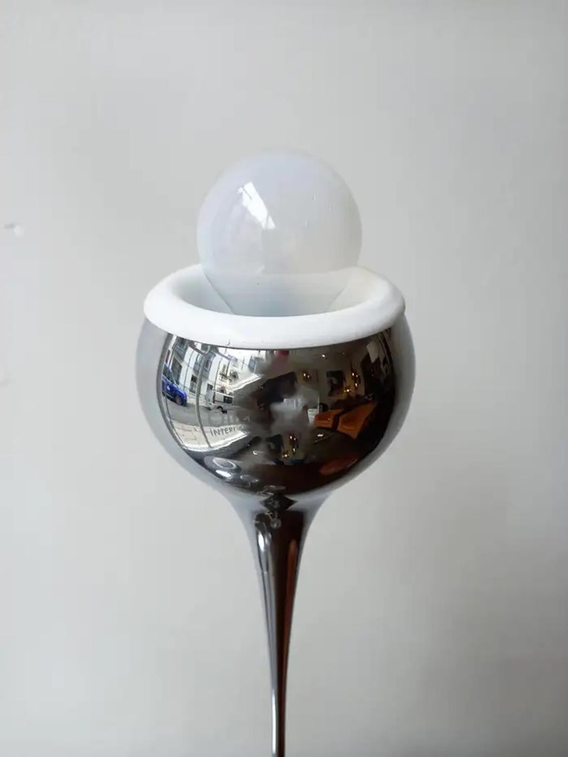 Angelo Brotto para Esperia Juego de 3 lámparas de pie, Italia Años 70 Moderno de mediados de siglo en venta