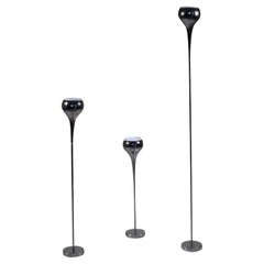 Angelo Brotto per Esperia Set di 3 Lampade da Terra, Italia 1970s