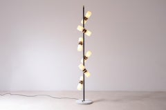 Angelo Brotto rare 12-light floor lamp