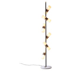 Angelo Brotto, seltene 12-Licht-Stehleuchte
