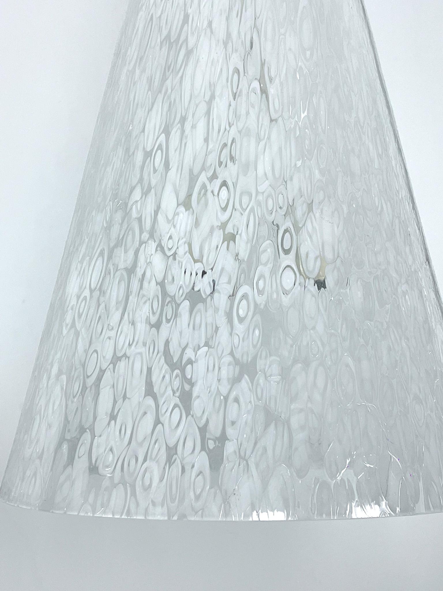 Angelo Brotto, Raro Grande lampadario in vetro di Murano e ottone di Esperia, Italia 19 in vendita 5