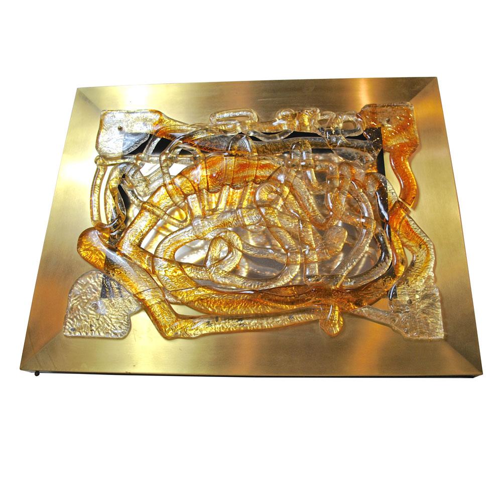 Angelo Brotto sculptural Sconce late 60s For Sale 7