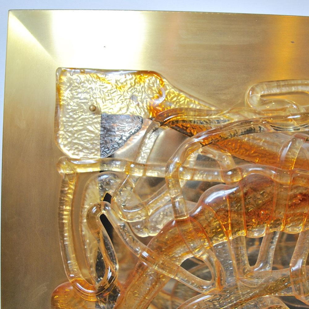 Angelo Brotto sculptural Sconce late 60s For Sale 9