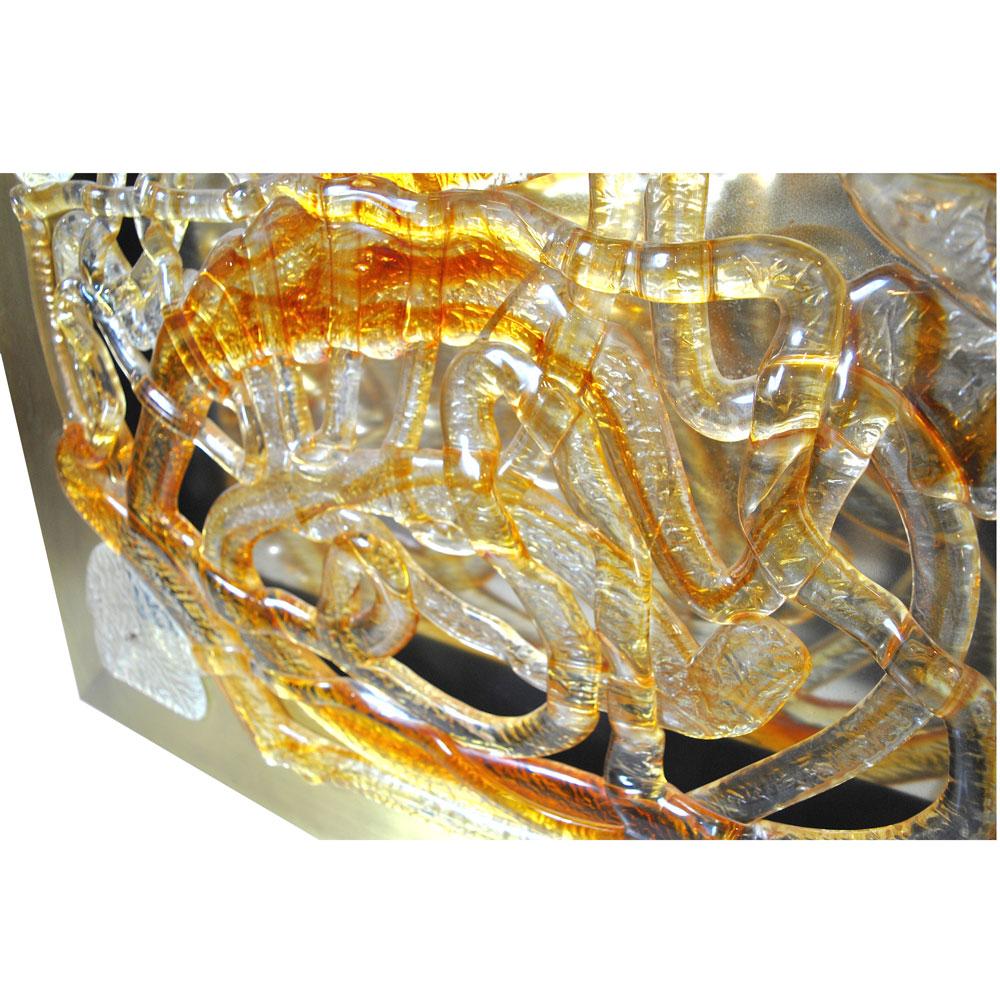 Angelo Brotto sculptural Sconce late 60s For Sale 10