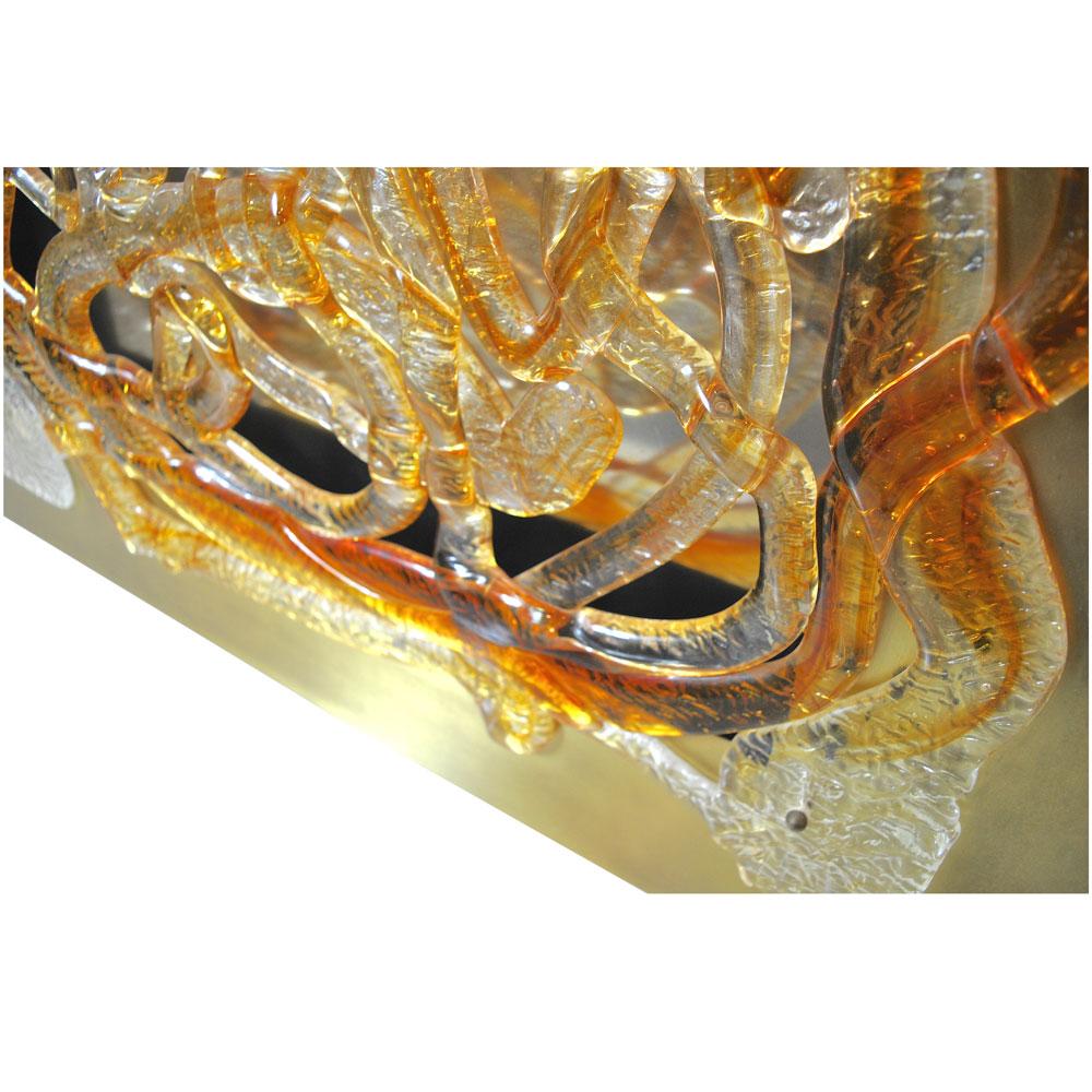 Angelo Brotto sculptural Sconce late 60s For Sale 11