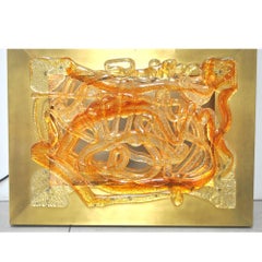 Angelo Brotto sculptural Sconce late 60s