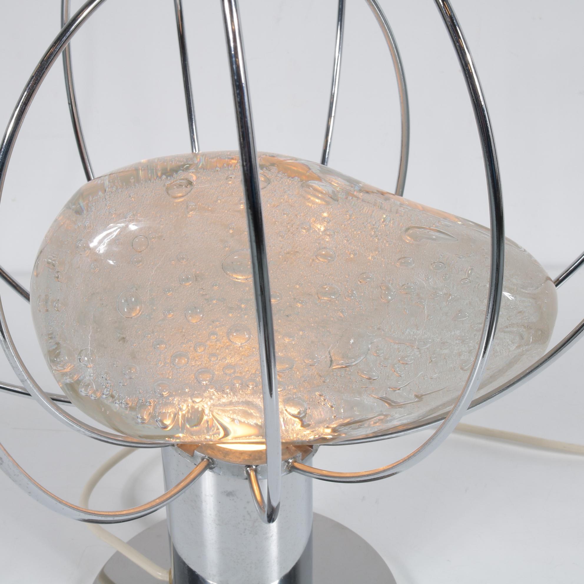 Italian Angelo Brotto Sculptural Table Lamp for Esperia, Italy, 1960 For Sale