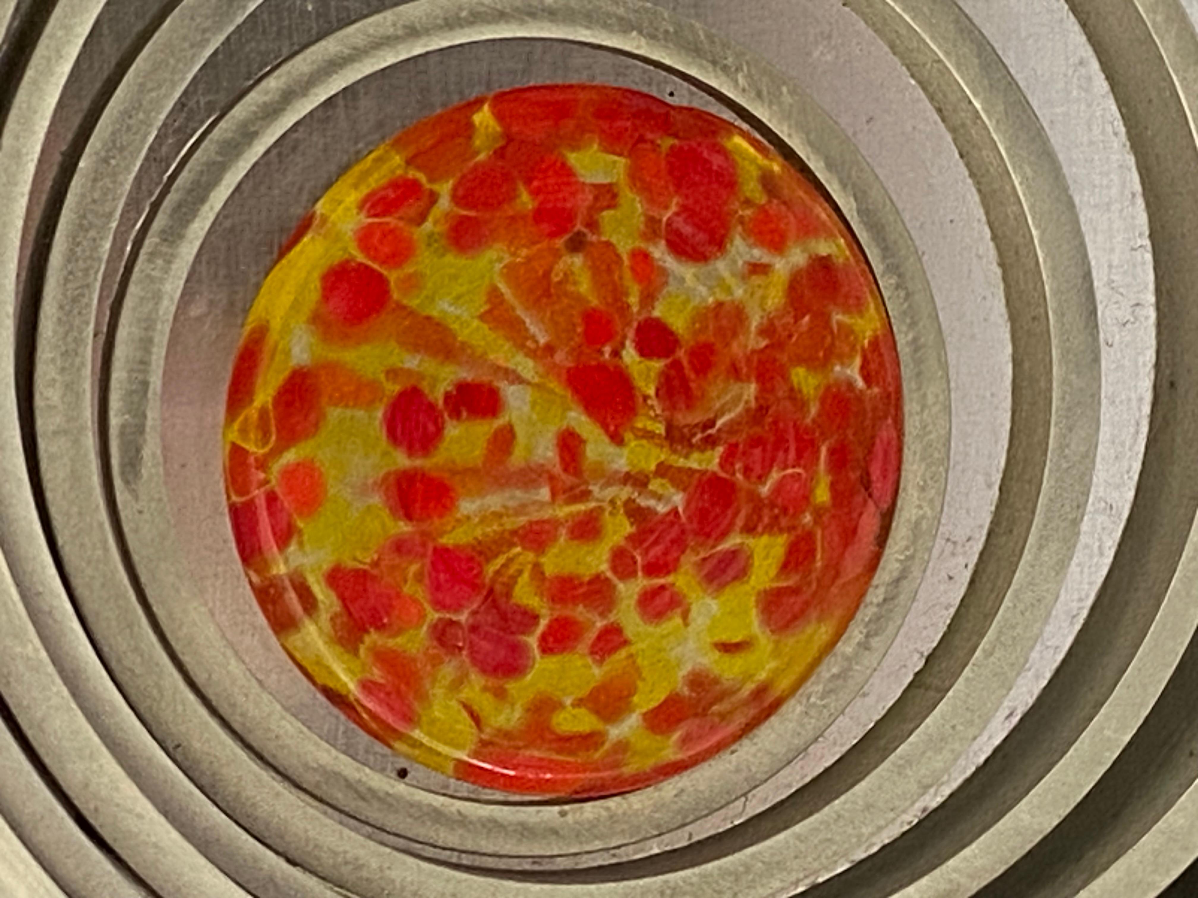 Angelo Brotto Sculptural wall lamp  Esperia Edition  1970 Cristal de Murano en venta