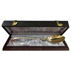 Angelo by Gorham Sterling Silver Vegetable Serving Spoon in Box GW BC