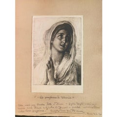 Angelo Dall'Oca Bianca, La oración de María, 1920