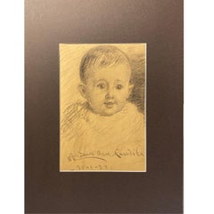 Retrato de un niño de Angelo Dall'Oca Bianca, 1921