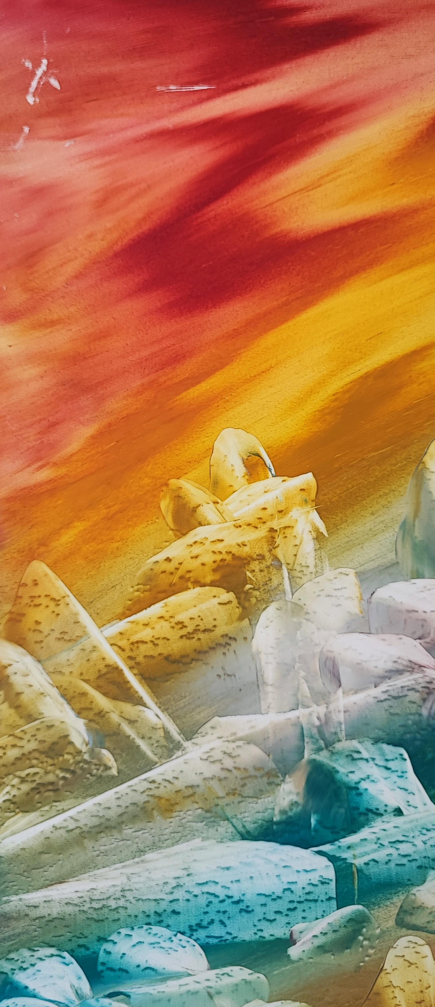Postumi - Abstract Painting Marrone di Angelo Donadoni