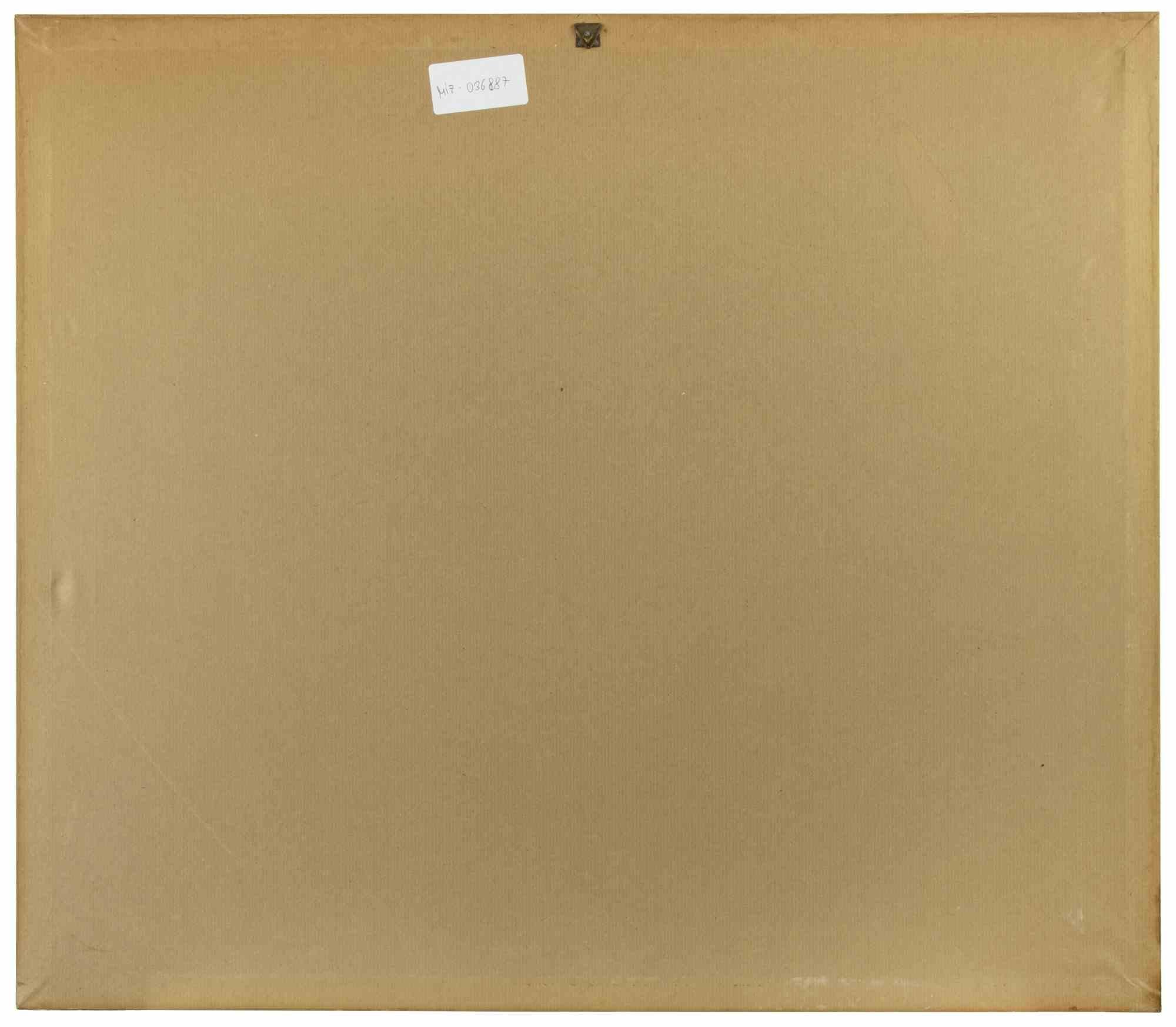 Il paesaggio è un'opera d'arte realizzata da Angelo Favelli alla fine del XX secolo. 

Olio su tavola. 

38 x 49 ; 77 x 67 cm.

Firmato a mano nel margine inferiore.

Buone condizioni