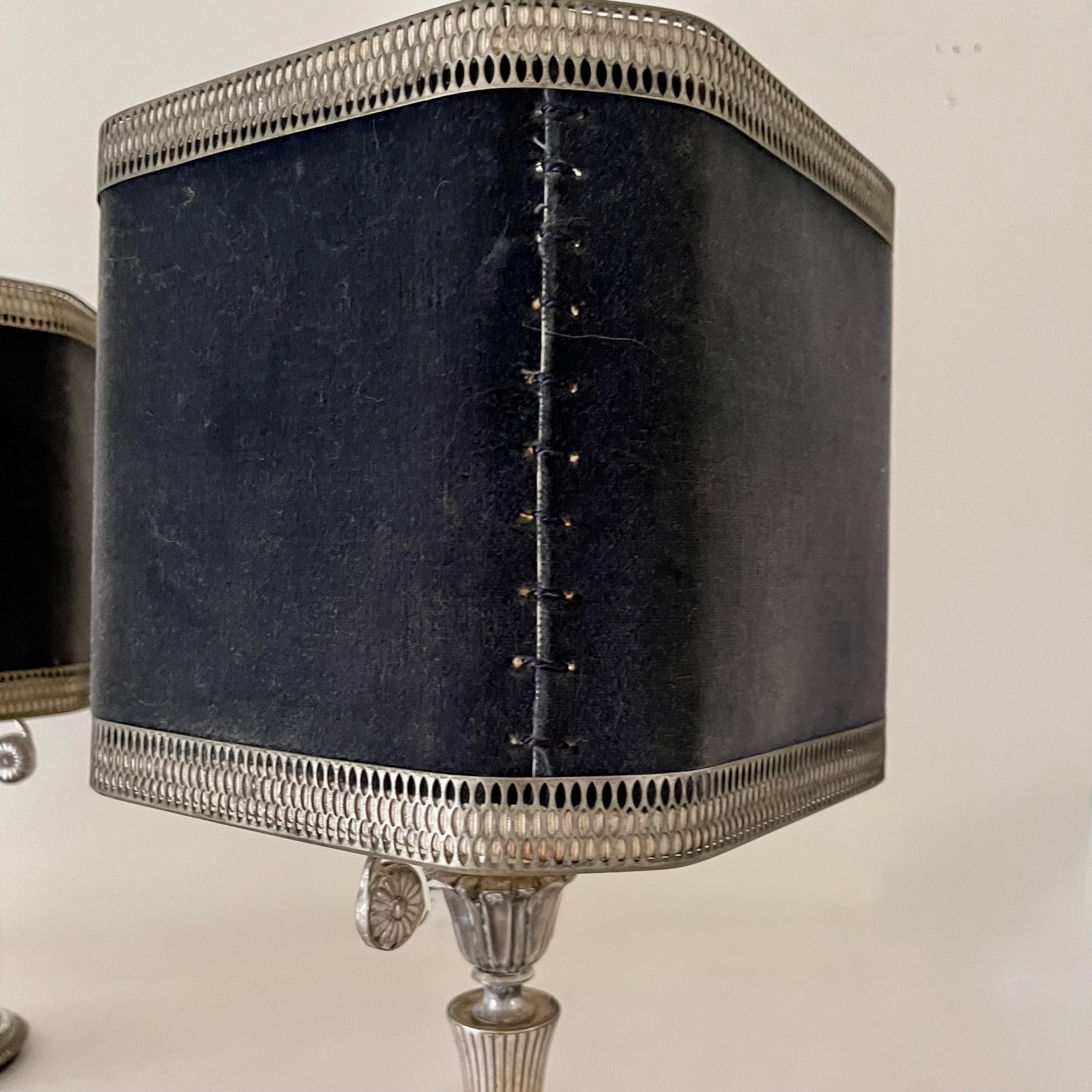 Italian Gaetano Sciolari (1927-1994) Early Pair of Table Lamps Stamped For Sale