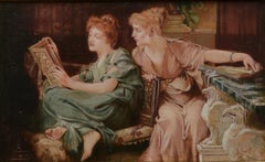 ŒUVres privées - Peinture figurative italienne à l'huile sur toile d'Angelo Granati