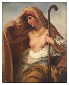 TAMARA - Angelo Granati - Peinture figurative à l'huile sur toile