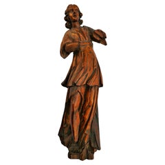 Wooden angel possible French Rococo