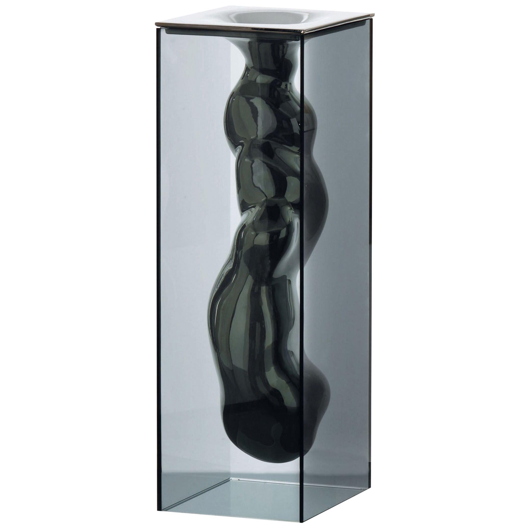 ANGELO in Platinum Finish 'Black' by Jean-Marie Massaud for Glas Italia IN  STOCK For Sale at 1stDibs