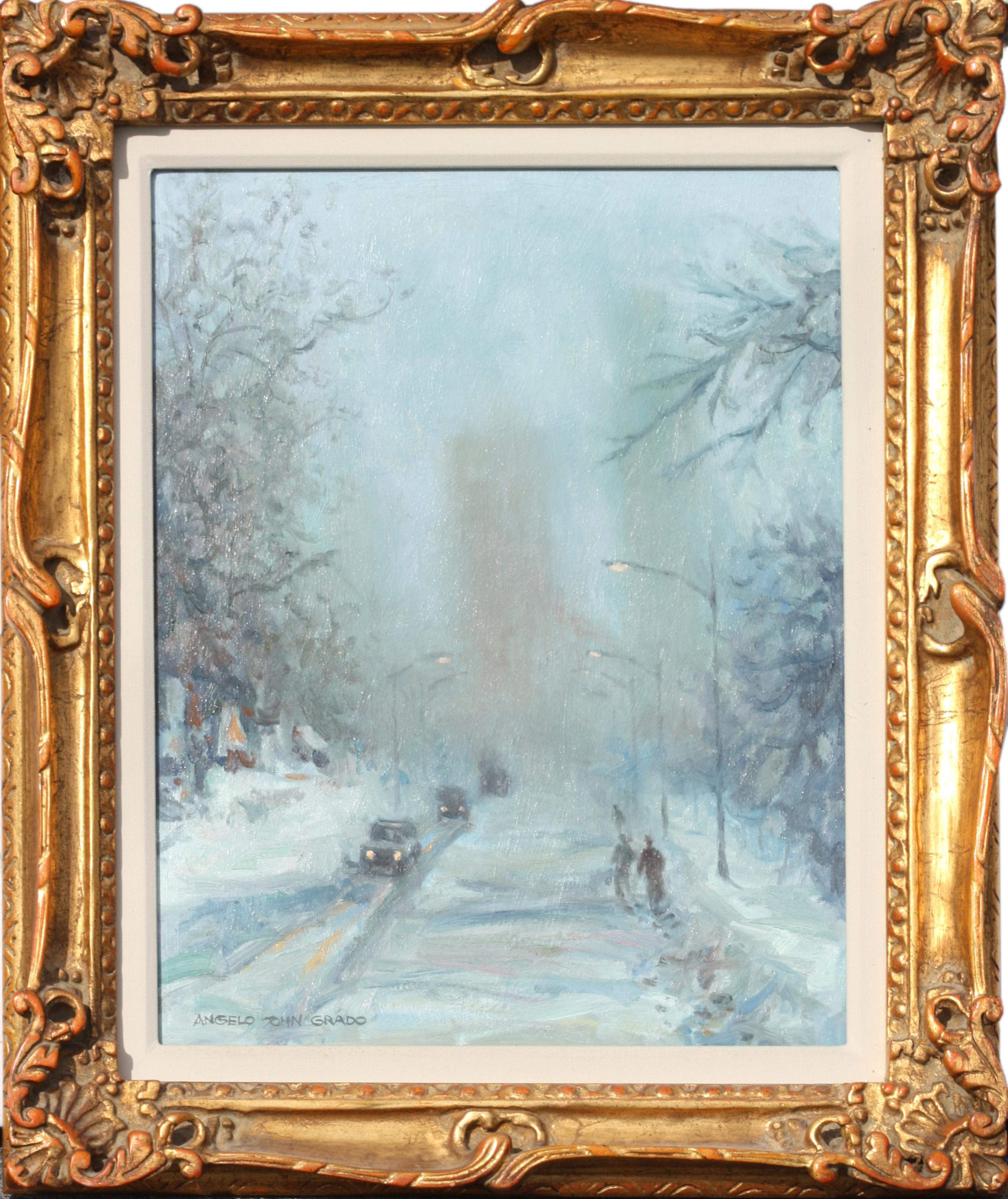 Angelo John Grado, (American, 1922-2012) oil on canvas For Sale 1