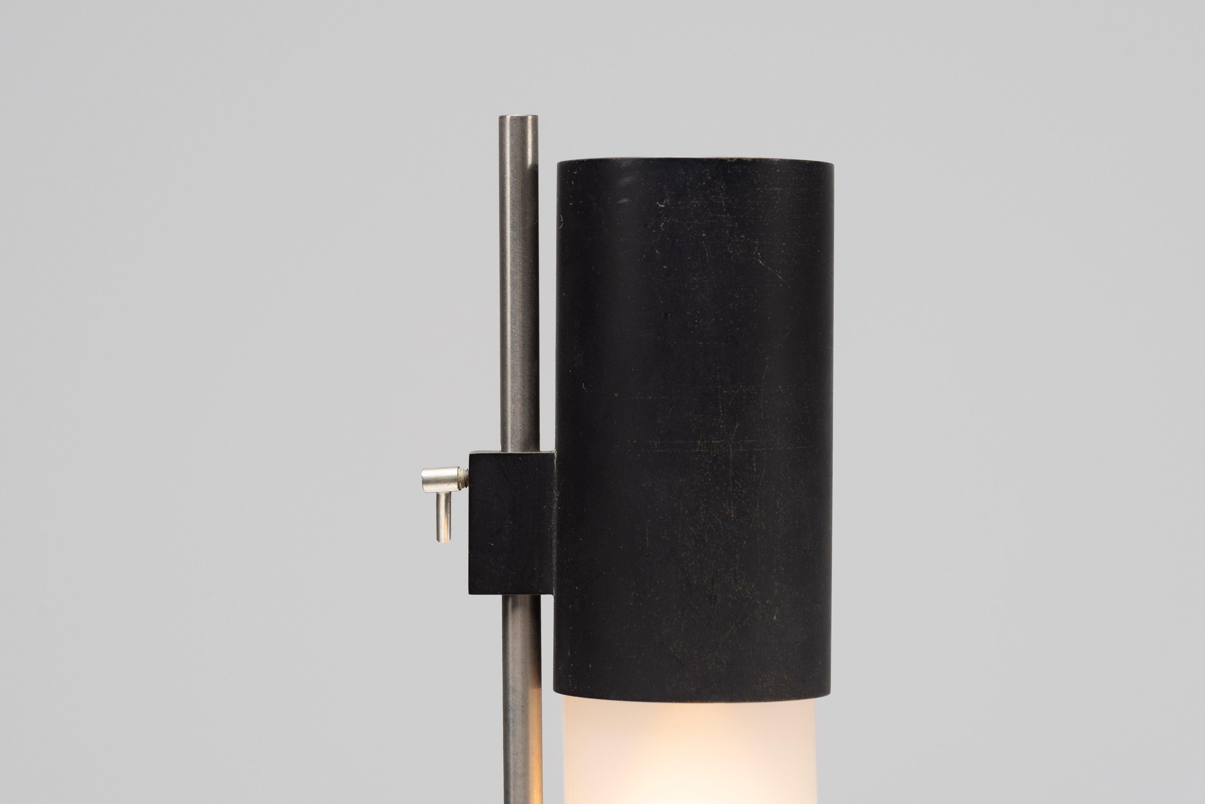 Mid-Century Modern Angelo Lelii 12445 table lamp Arredoluce Italy 1954 For Sale