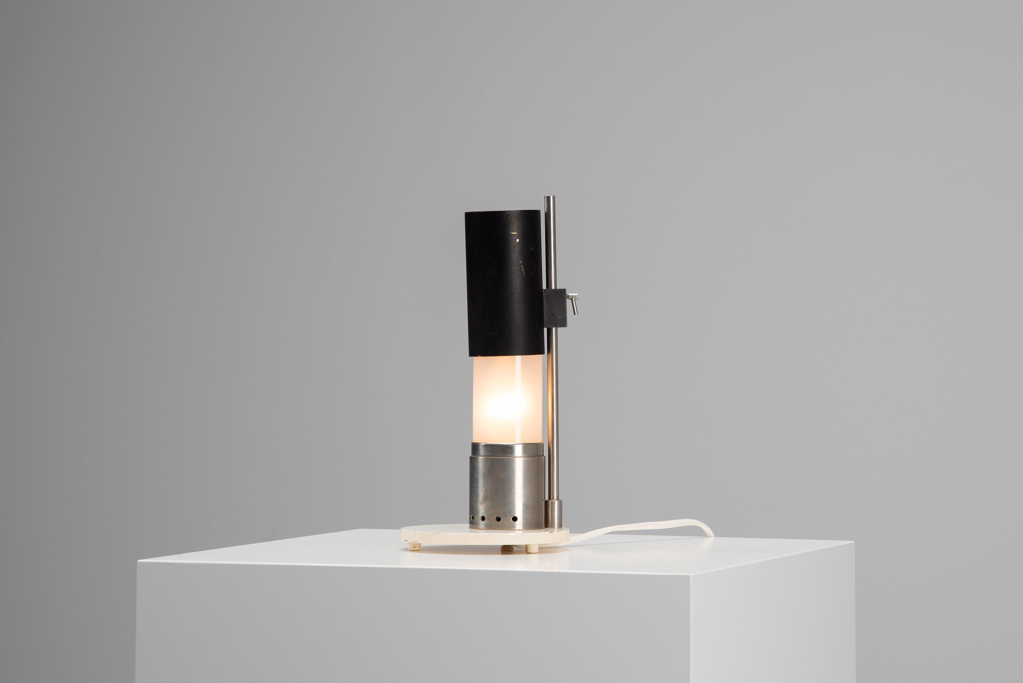 Mid-20th Century Angelo Lelii 12445 table lamp Arredoluce Italy 1954 For Sale