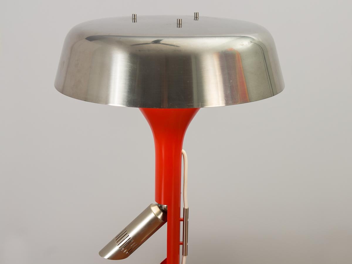 Angelo Lelii Verstellbare Tischlampe (Mitte des 20. Jahrhunderts) im Angebot