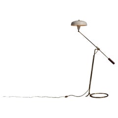 Angelo Lelii Arredoluce lampada da terra regolabile Italia 1951