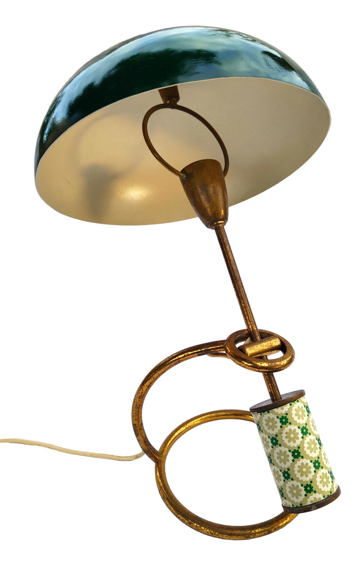 19th Century Angelo Lelii Arredoluce Table Lamp 12297 Scrittoio Model, Italy, 1950 For Sale