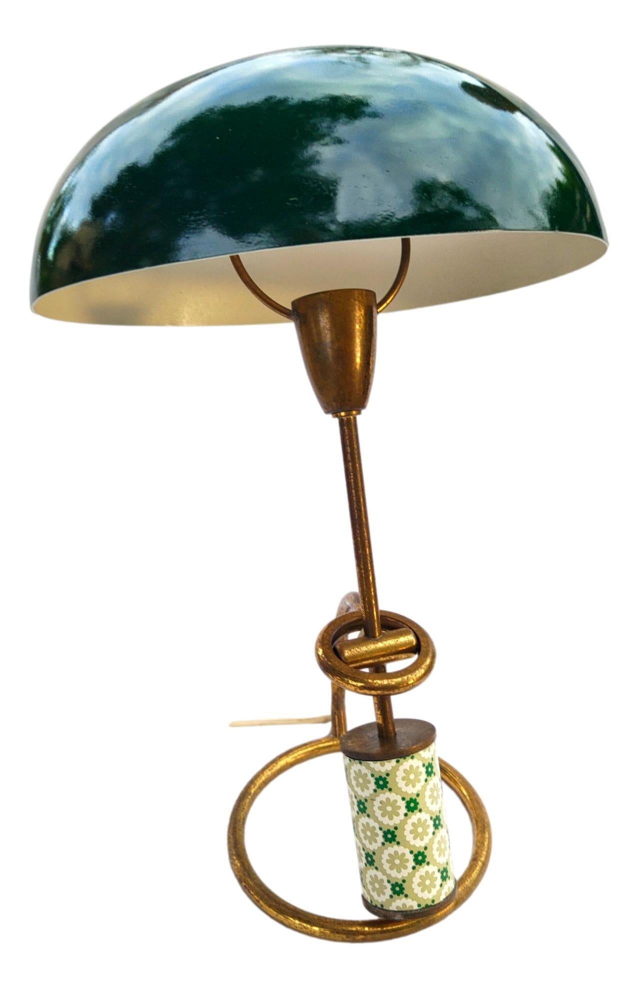 Aluminum Angelo Lelii Arredoluce Table Lamp 12297 Scrittoio Model, Italy, 1950 For Sale