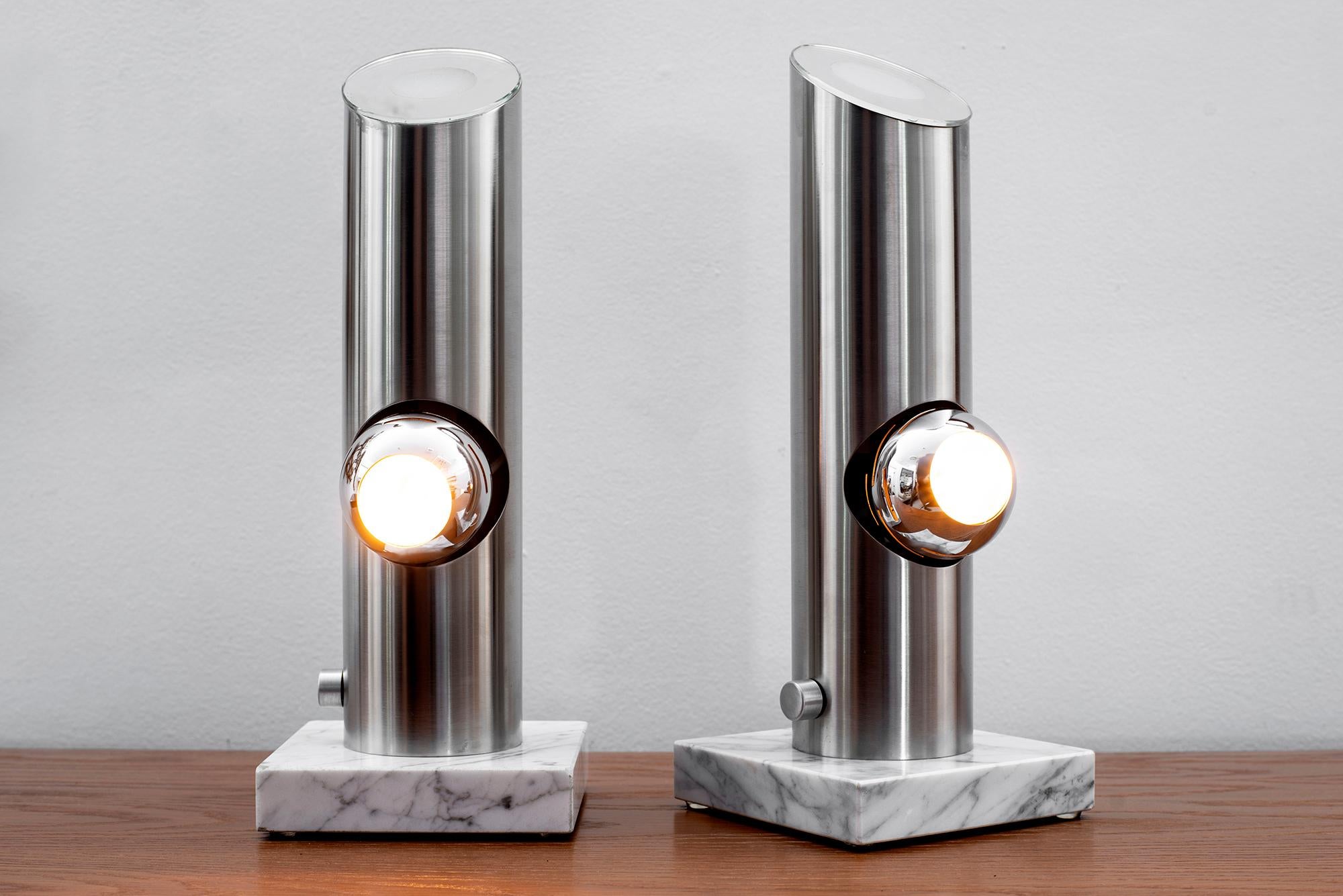 Italian Angelo Lelii Attributed Table Lamps