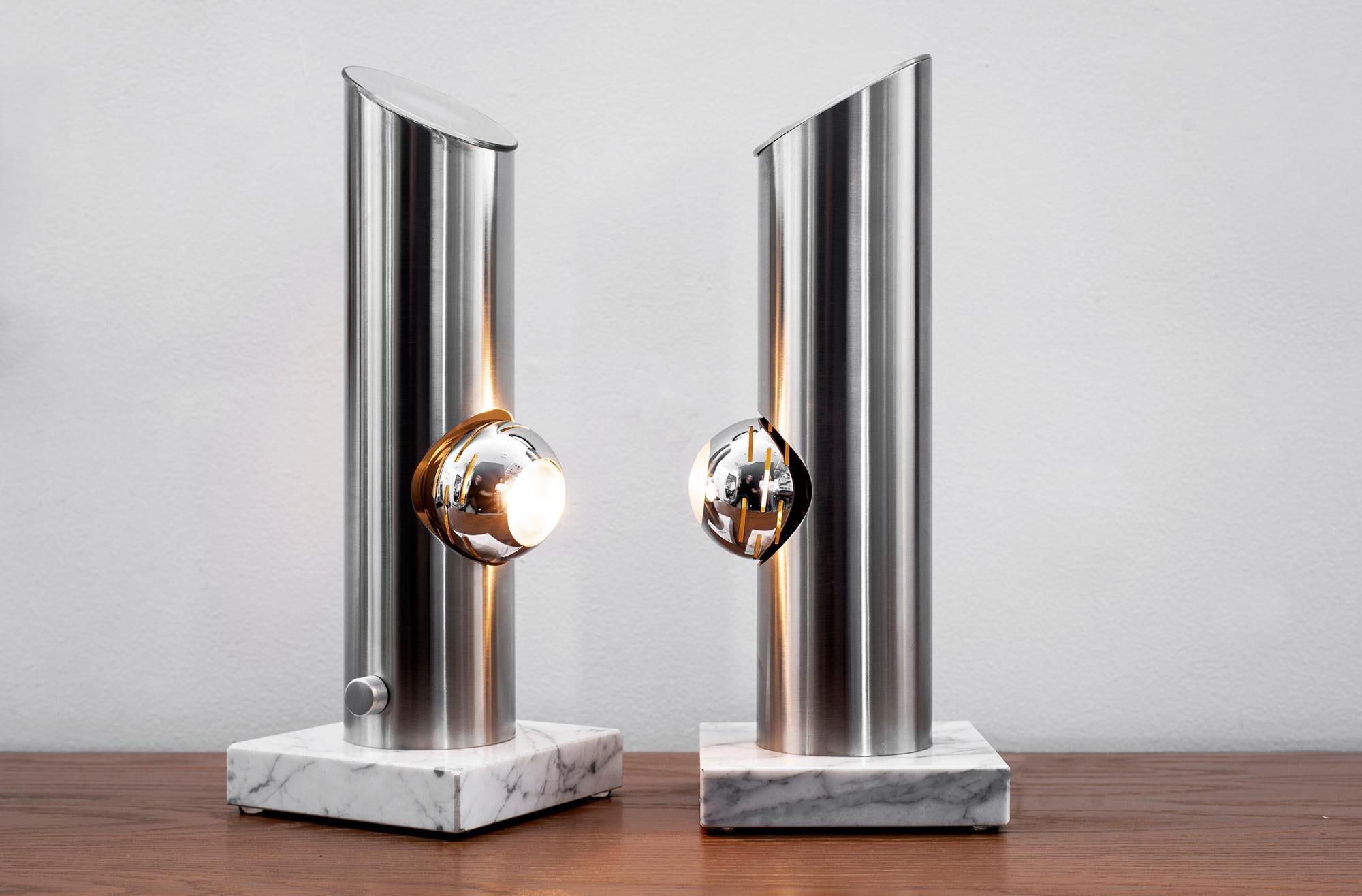 Mid-20th Century Angelo Lelii Attributed Table Lamps