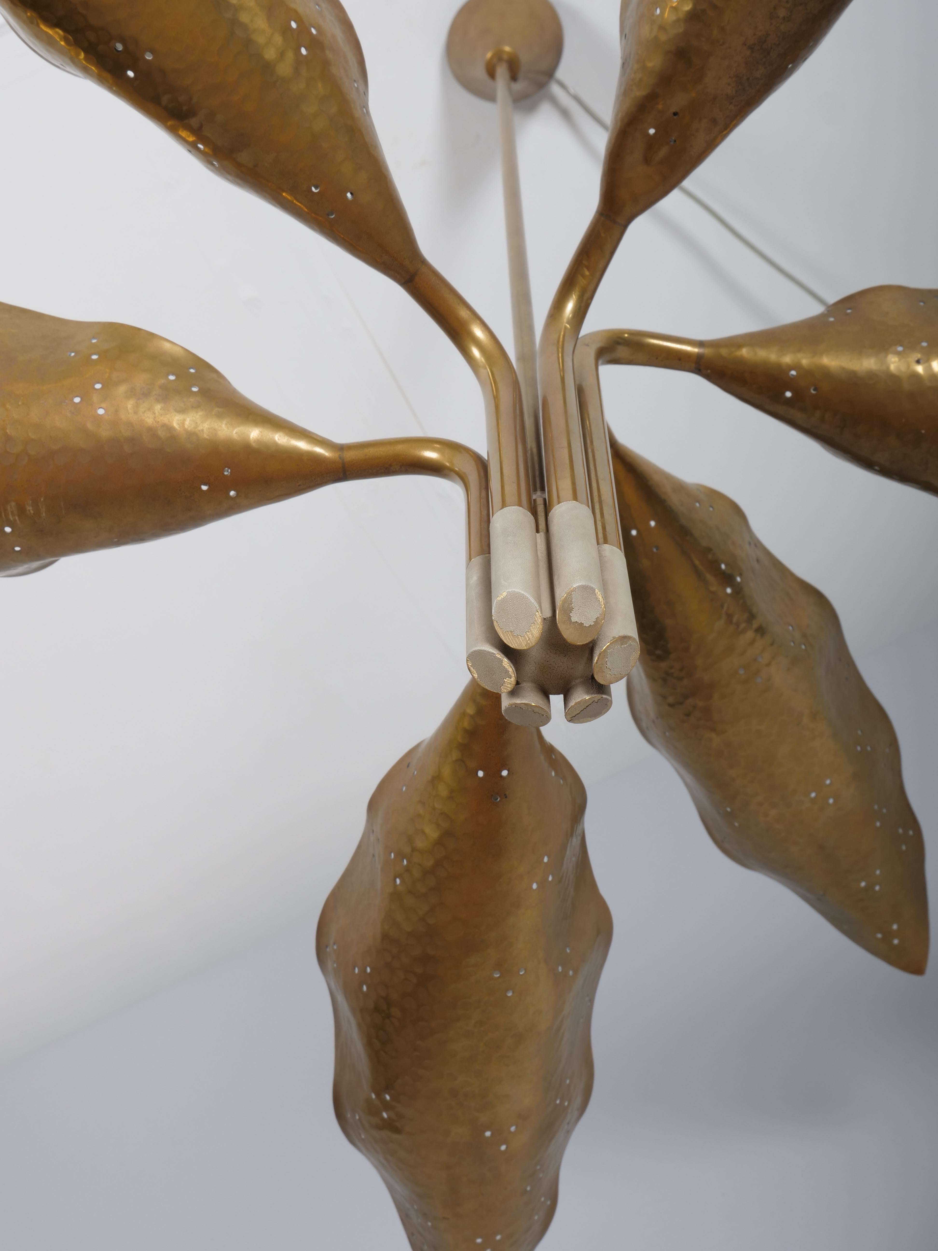 Angelo Lelii chandelier for Arredoluce, Monza c1951 en venta 2