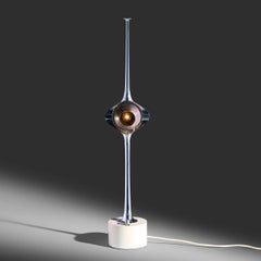 Angelo Lelii Cobra table lamp model 12919 for Arredoluce Italy, c. 1962