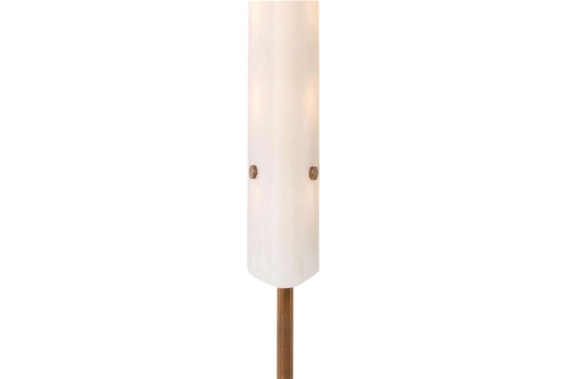 Mid-Century moderno Lampada da terra Angelo Lelii Mod. 12707 in vendita