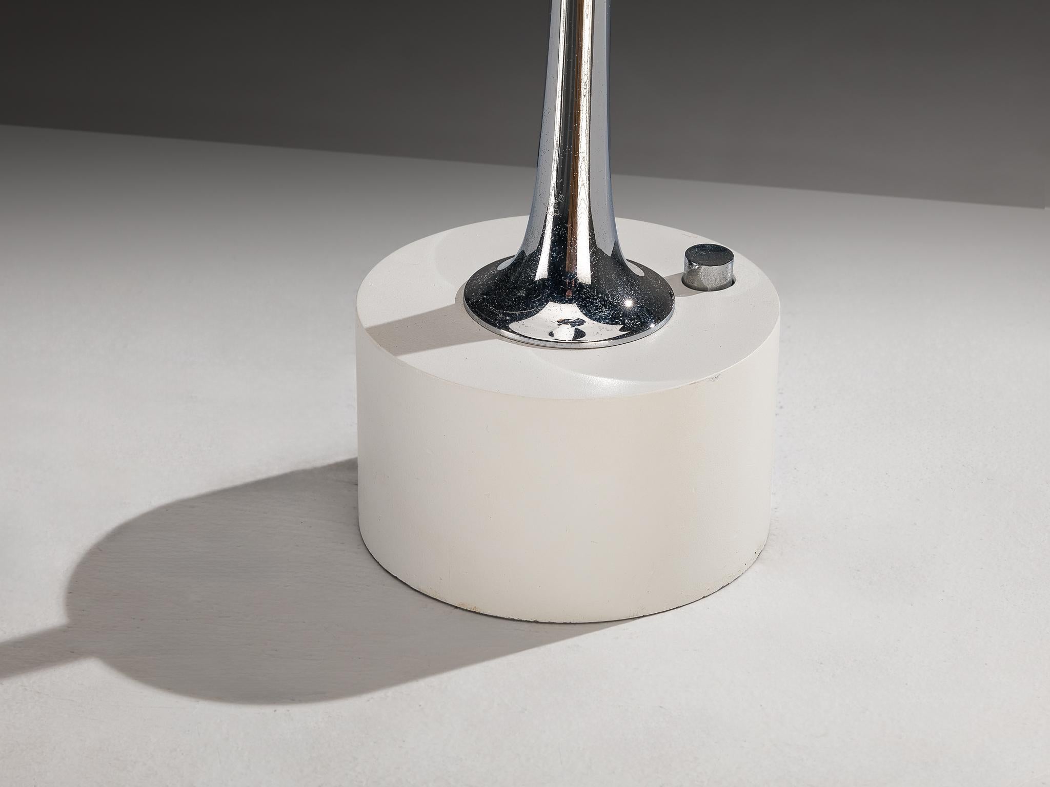 Brass Angelo Lelii for Arredoluce ‘Cobra’ Table Lamp For Sale