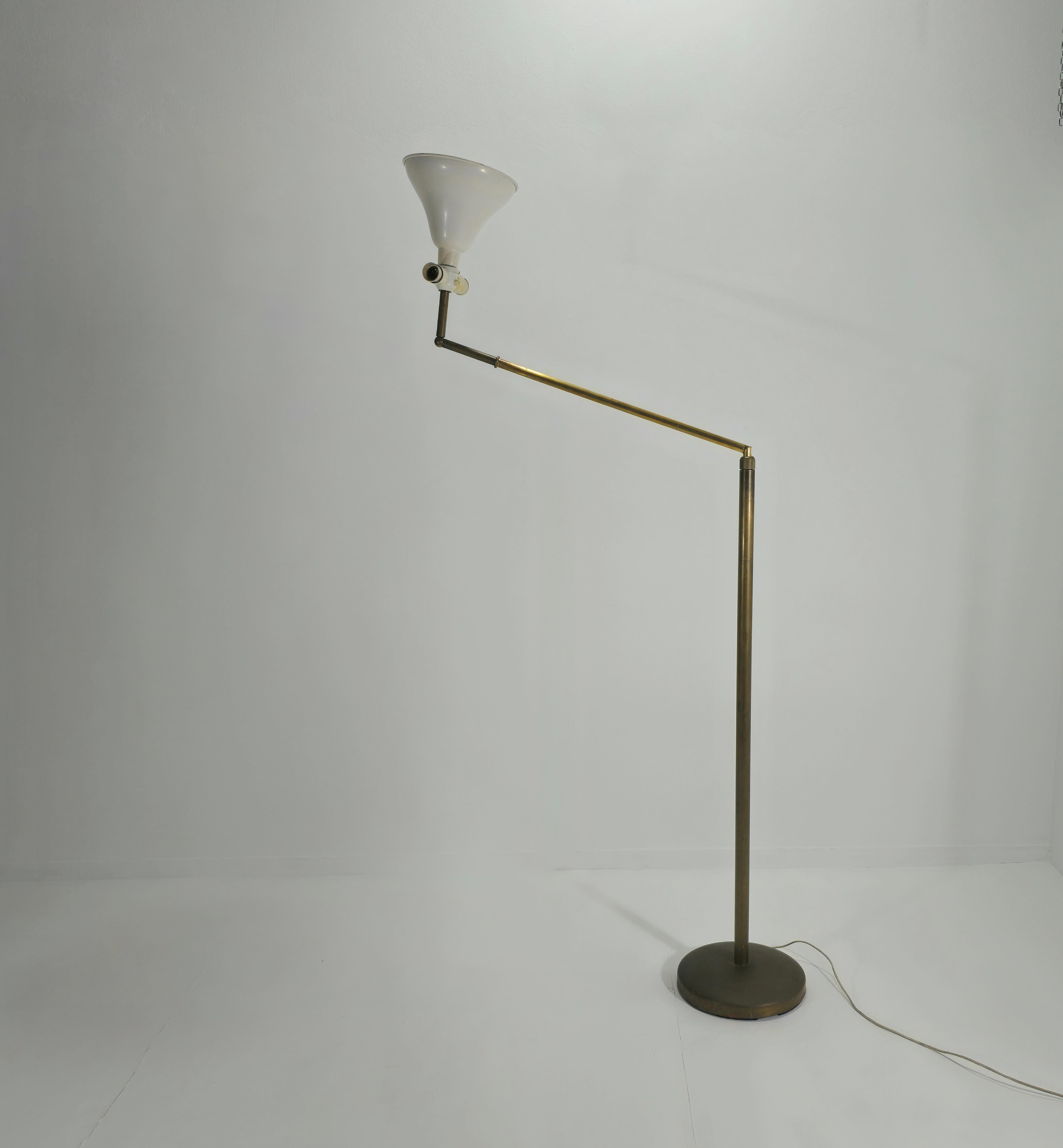 Lampadaire Angelo Lelii pour Arredoluce Modèle Tris Italie années 50  Mid-Century en vente 6