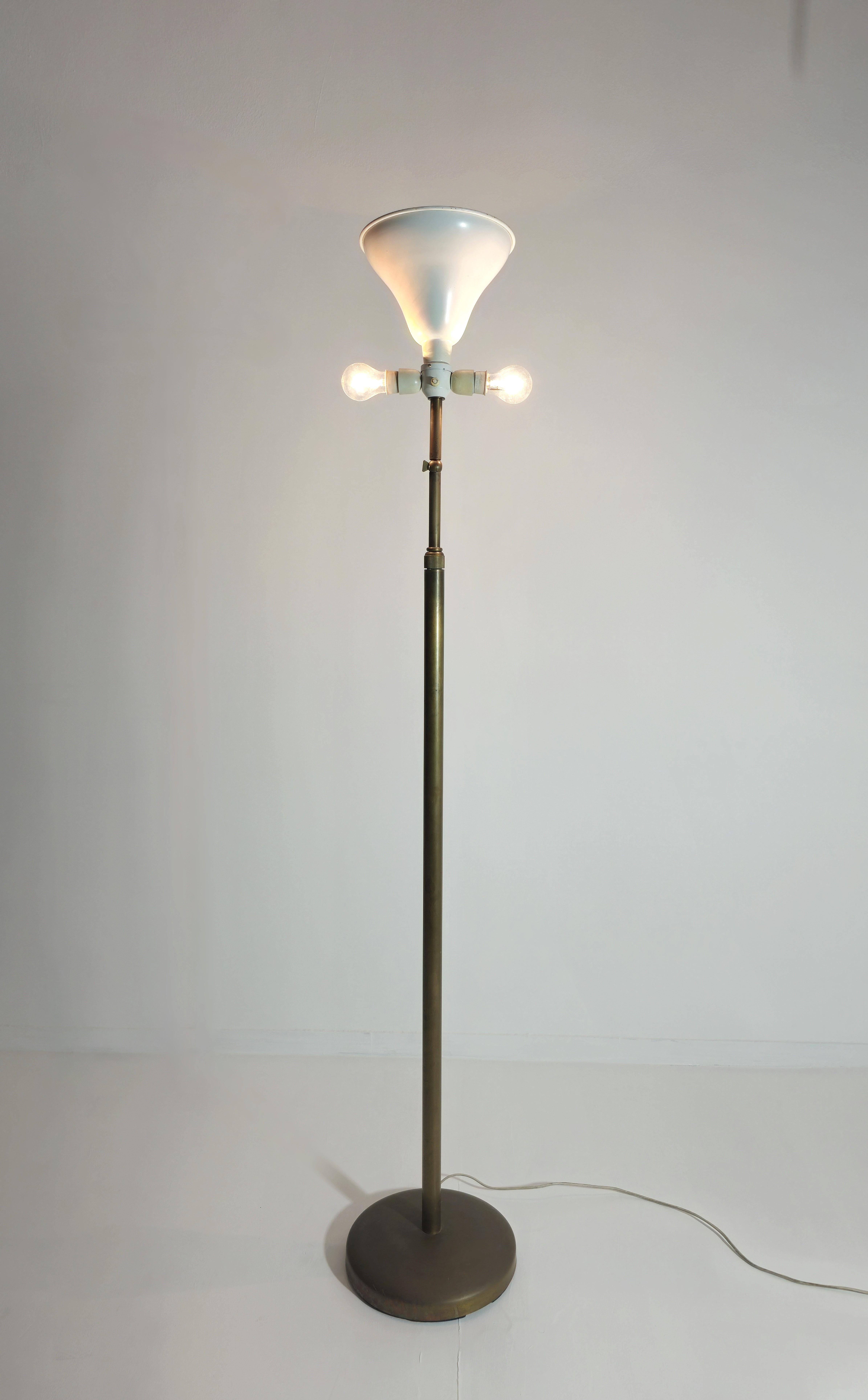 Lampadaire Angelo Lelii pour Arredoluce Modèle Tris Italie années 50  Mid-Century en vente 7