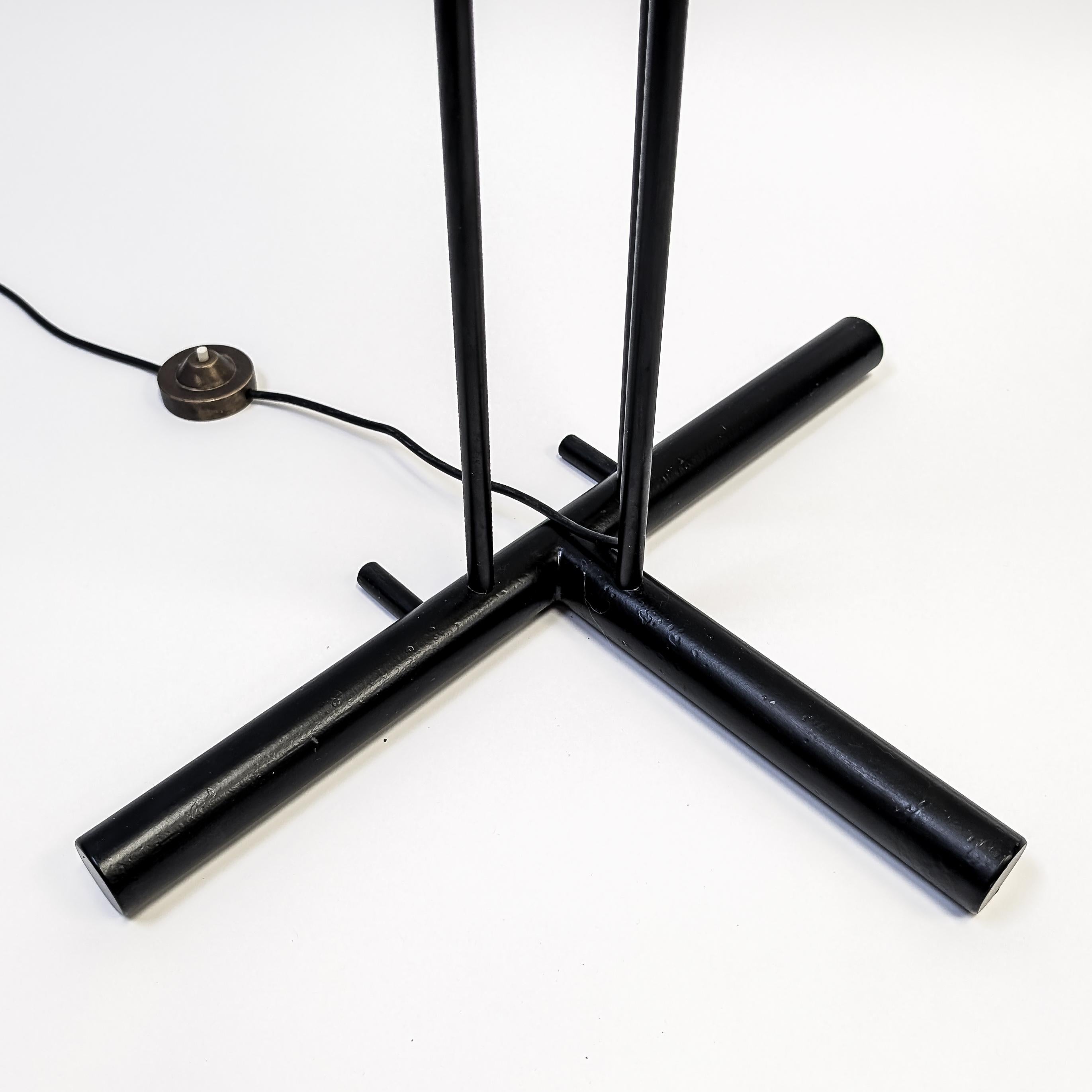 Métal Angelo Lelii pour Arredoluce, lampadaire 