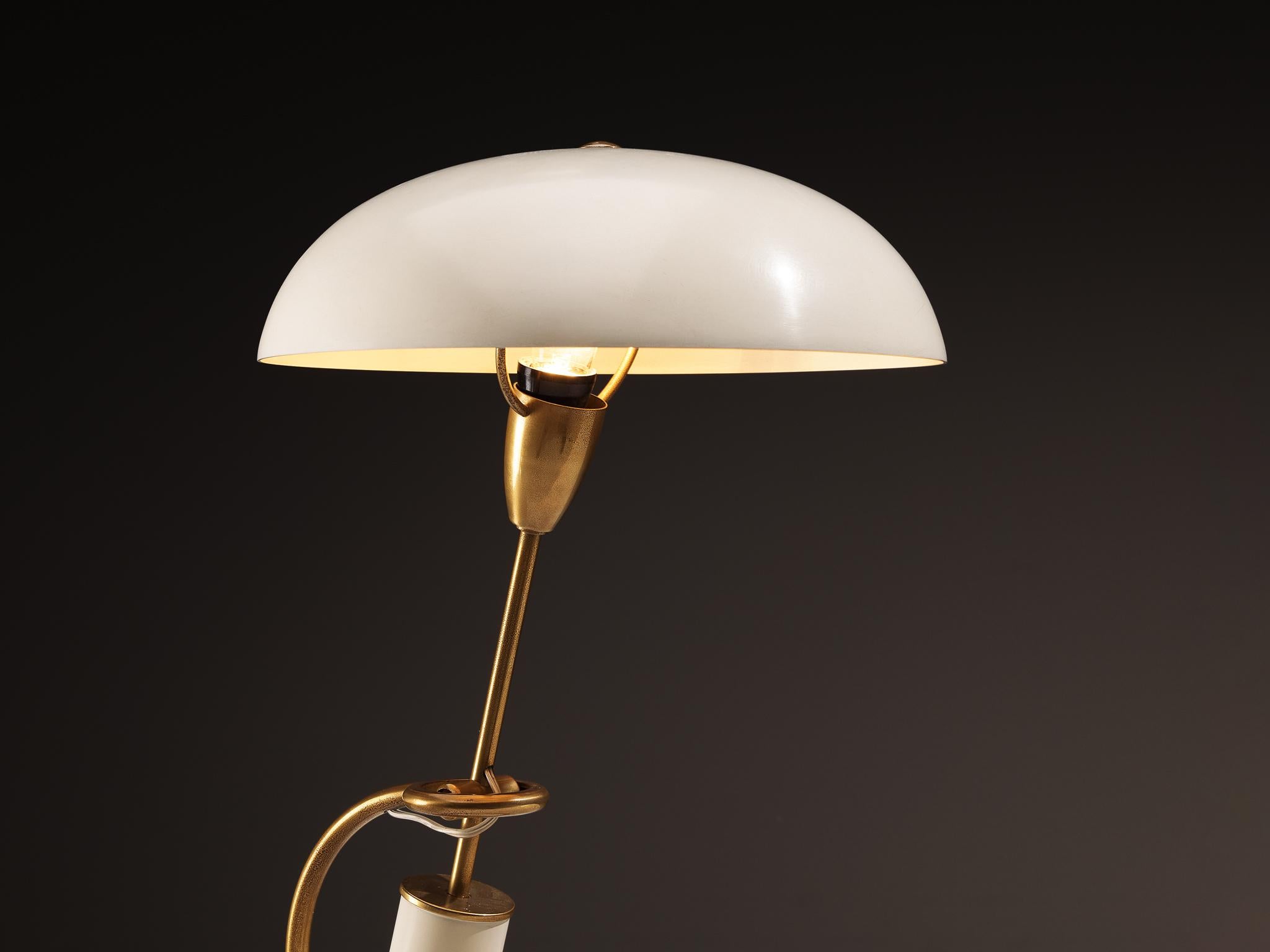 Angelo Lelii for Arredoluce Rare '12297' Table Lamp in Brass For Sale ...