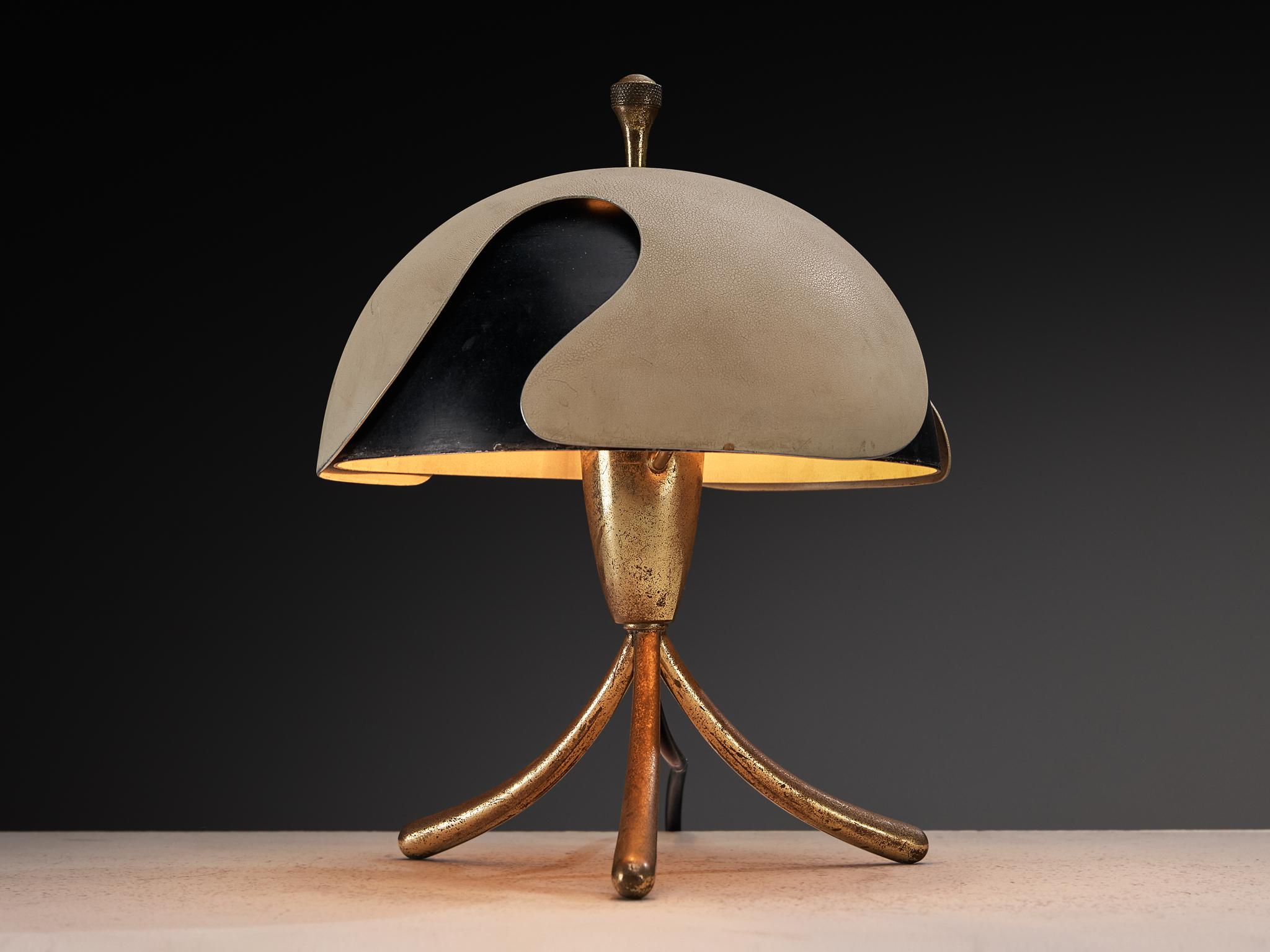 Angelo Lelii para Arredoluce Raro par de lámparas de mesa en venta 7