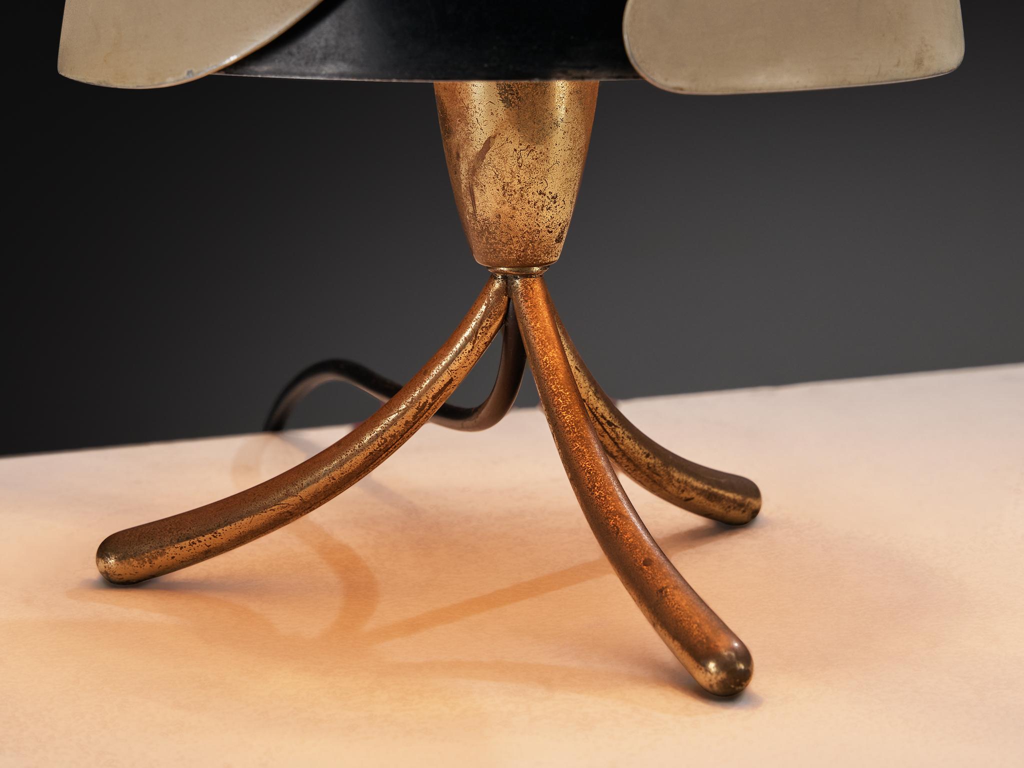 Angelo Lelii para Arredoluce Raro par de lámparas de mesa en venta 8