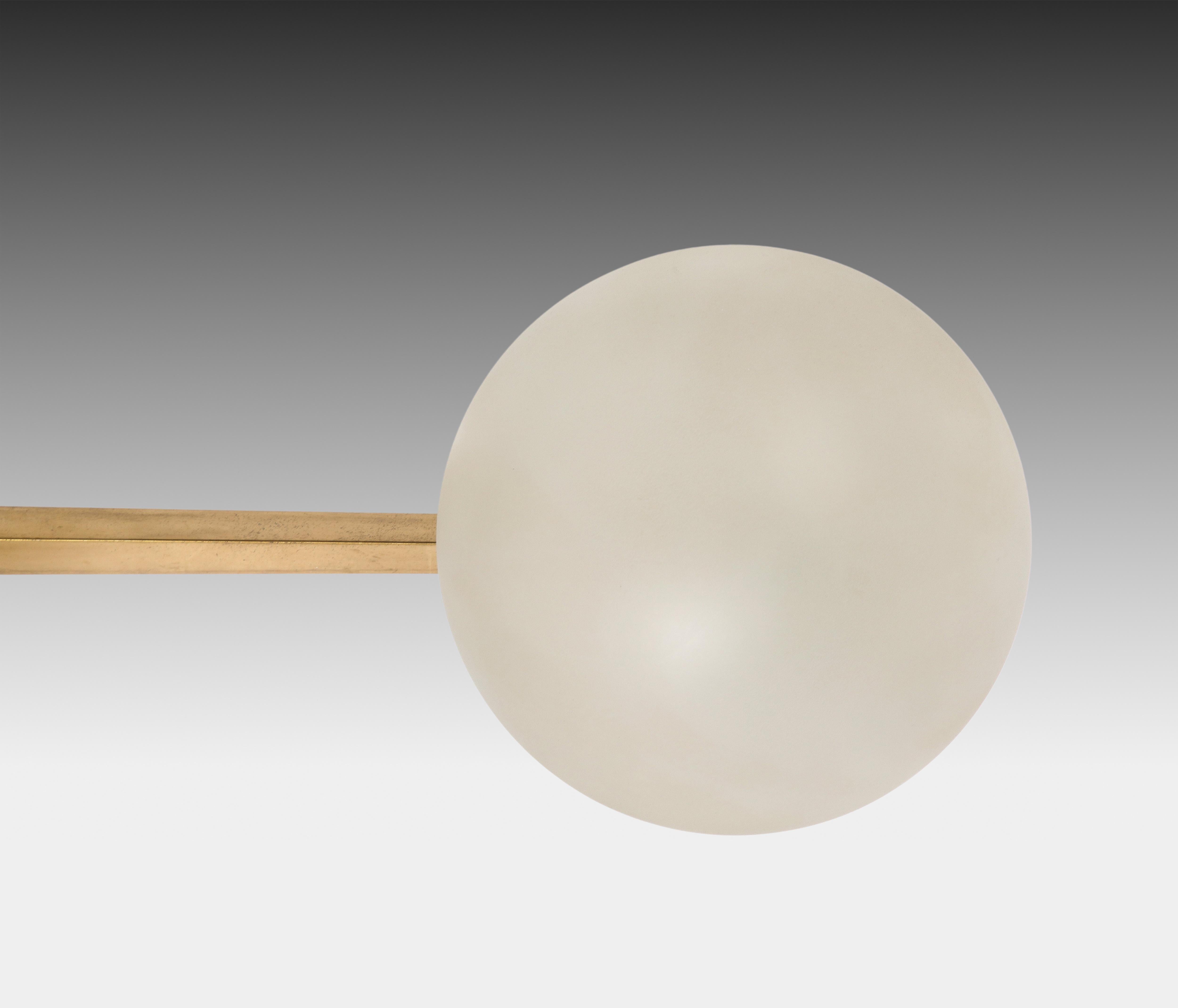 Angelo Lelii for Arredoluce Rare Stella a 9 Chandelier 4