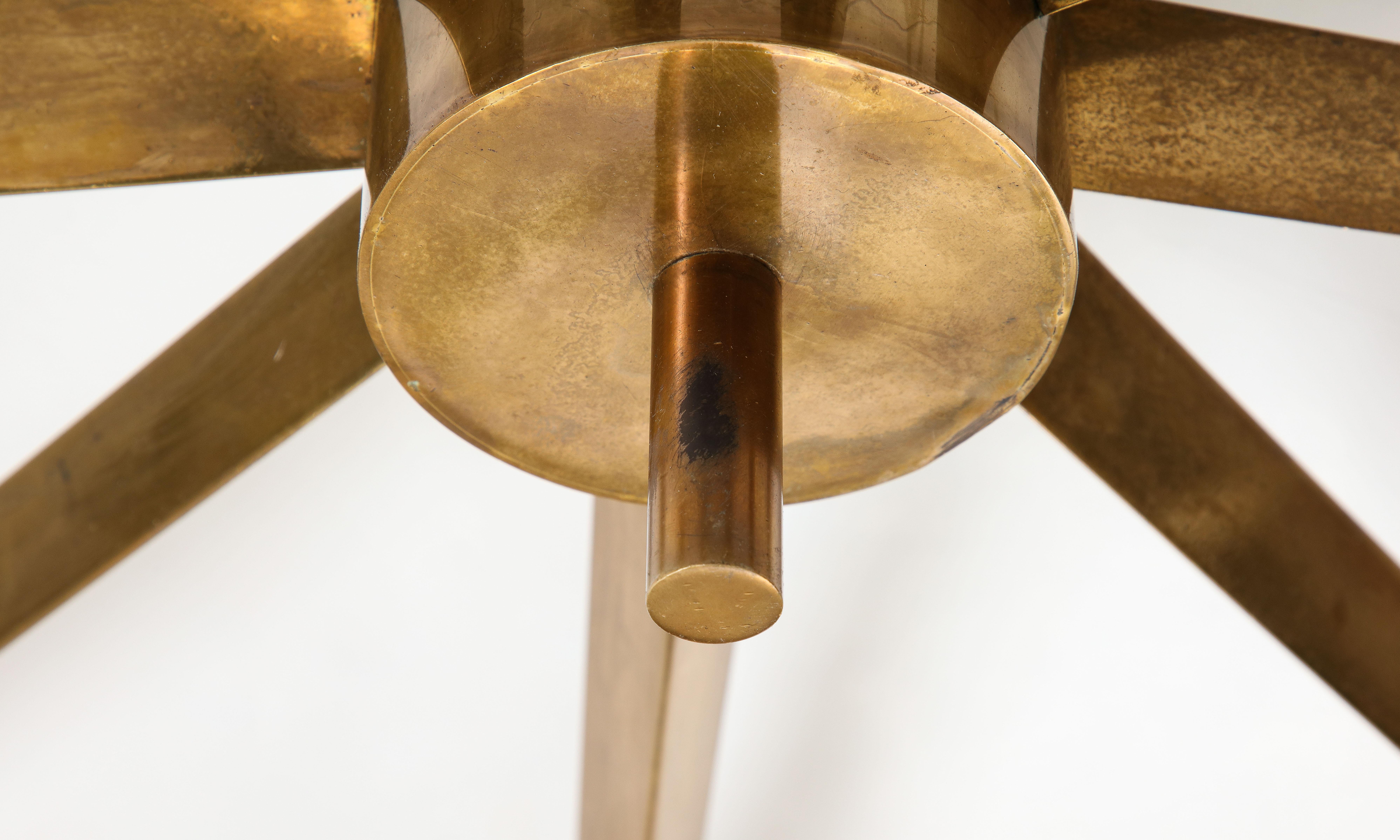 Angelo Lelii for Arredoluce Rare Stella a 9 Chandelier 8