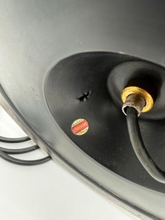 Angelo Lelii per Arredoluce Lampade da tavolo "Stellina/Kennedy", smaltate Italia 1950